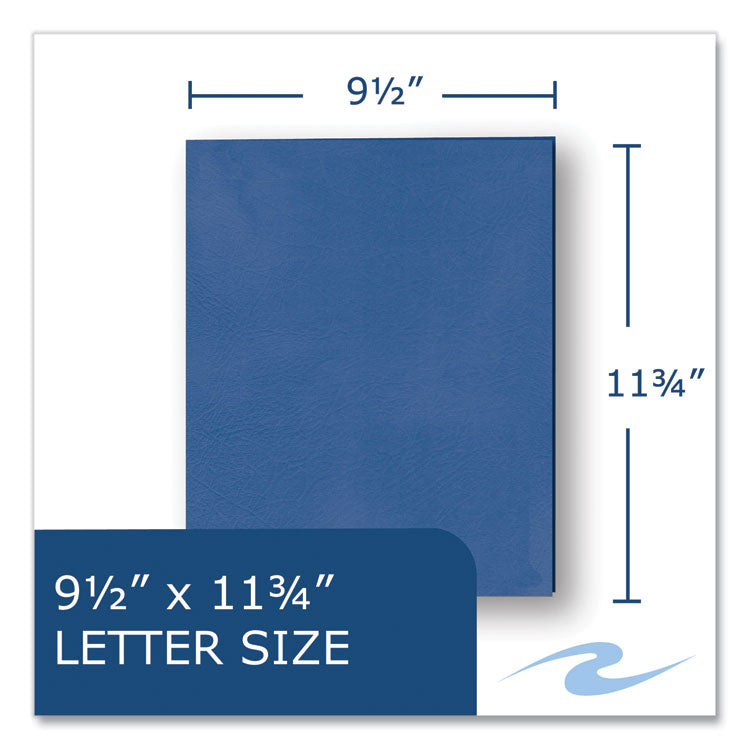 Pocket Folder, 0.5" Capacity, 11 x 8.5, Assorted Colors, 100/Carton