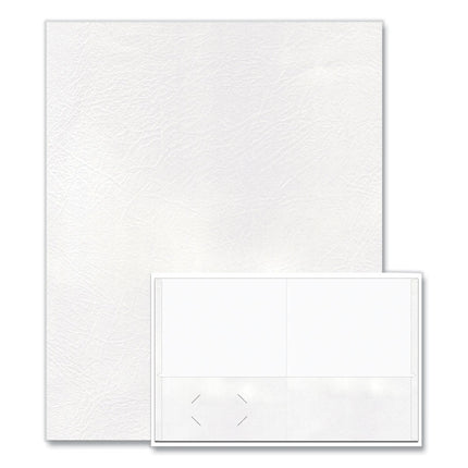 Pocket Folder, 0.5" Capacity, 11 x 8.5, White, 25/Box, 10 Boxes/Carton