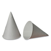 Cone Cups, 4.5 oz, Sugarcane, White, 5,000/Carton
