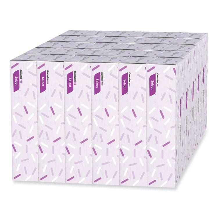 Select Flat Box Facial Tissue, 2-Ply, White, 100 Sheets/box, 30 Boxes/carton
