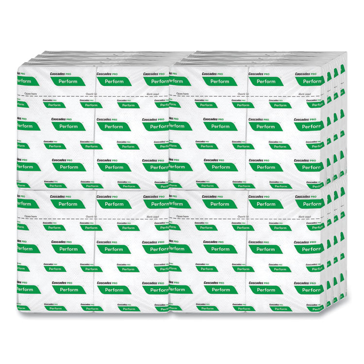 Perform Interfold Napkins, 1-Ply, 6.5 X 4.25, White, 376/pack, 16 Packs/carton