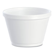 Foam Containers, 6 Oz, White, 50/bag, 20 Bags/carton