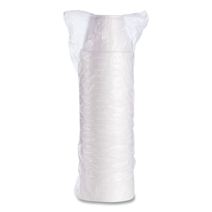 Food Containers, 12 oz, White, Foam, 25/Bag, 20 Bags/Carton