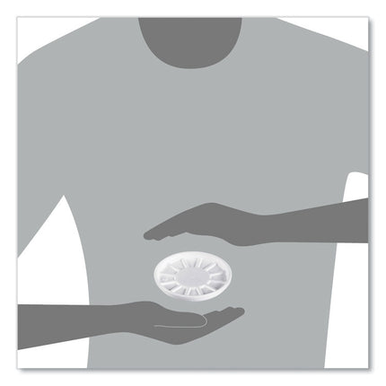 Vented Foam Lids, Fits 6 oz to 32 oz Hot Cups, White, 50/Pack, 10 Packs/Carton