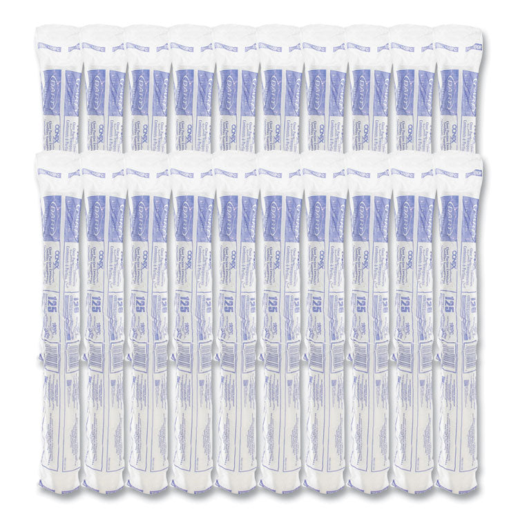 Conex Complements Portion/Medicine Cups, 1 oz, Plastic, Clear, 125/Bag, 20 Bags/Carton