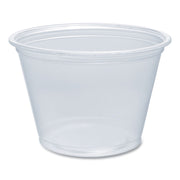 Conex Complements Portion/Medicine Cups, 2.5 oz, Plastic, Clear, 125/Bag, 20 Bags/Carton
