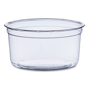 Bare Eco-Forward RPET Deli Containers, ProPlanet Seal, 12 oz, Clear, Plastic, 50/Pack, 10/Carton