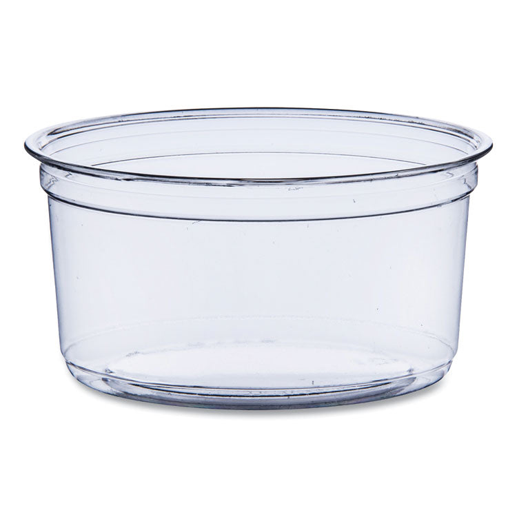 Bare Eco-Forward RPET Deli Containers, ProPlanet Seal, 12 oz, Clear, Plastic, 50/Pack, 10/Carton