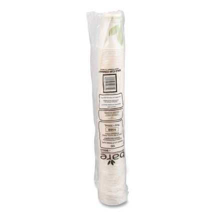 Bare Eco-Forward Paper Cold Cups, 9 oz, Green/White, 100/Sleeve, 20 Sleeves/Carton