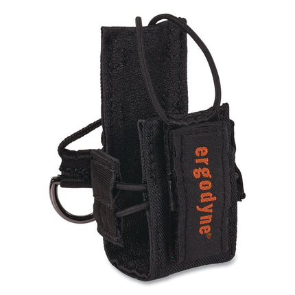 Squids 3772 Radio Holster Trap, Small, 1 x 2 x 4, Polyester, Black