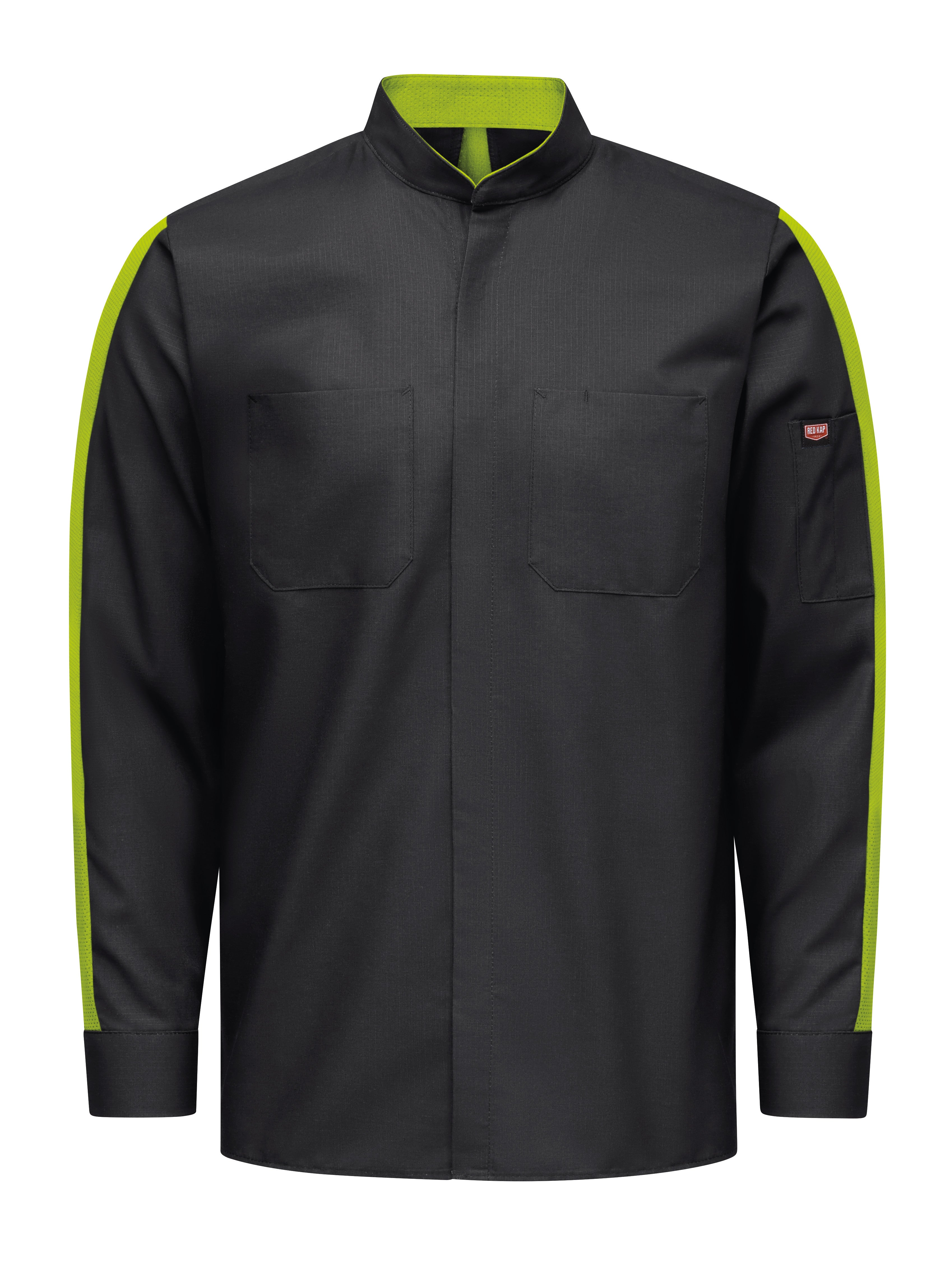 Red Kap® Men's Long Sleeve Two-Tone Pro+ Work Shirt with OilBlok and MIMIX® / SX36BY