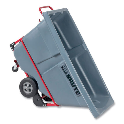 0.5 cu yd BRUTE DURATILT Frame Tilt Truck, Standard Duty, 850 lb Capacity, Gray