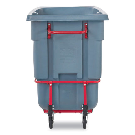 1 cu yd BRUTE DURATILT Frame Tilt Truck, Standard Duty, 1,200 lb Capacity, Gray
