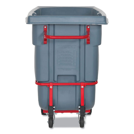 0.5 cu yd BRUTE DURATILT Frame Tilt Truck, Heavy Duty, 1,400 lb Capacity, Gray