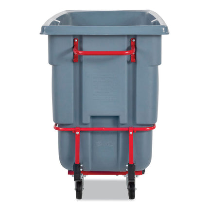 1 cu yd BRUTE DURATILT Frame Tilt Truck, Heavy Duty, 2,100 lb Capacity, Gray