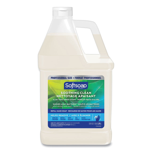 Liquid Hand Soap Refill with Aloe, Aloe Vera Fresh Scent, 1 gal