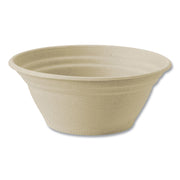 Fiber Bowls, 8 oz, 4.5" Diameter x 1.8" h, Natural, Paper, 1,000/Carton