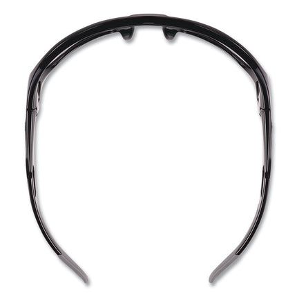 Skullerz BALDR Safety Glasses, Black Nylon Impact Frame, Yellow Polycarbonate Lens