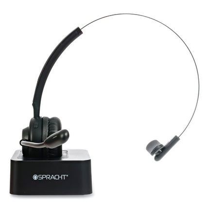 ZuM BT Mobile Office Monaural Over The Head Headset, Black