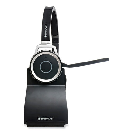 ZuM BT Prestige Binaural Over The Head Headset, Black