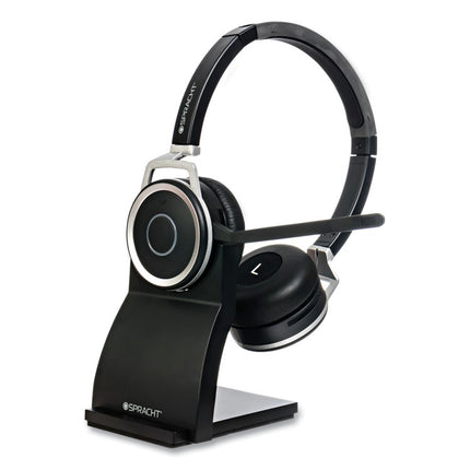 ZuM BT Prestige Binaural Over The Head Headset, Black