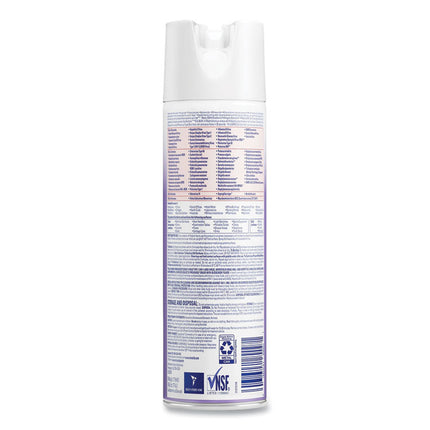 Disinfectant Spray, Lavender, 19 Oz Aerosol Spray, 12/carton