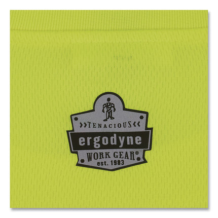GloWear 8091 Non-Certified Hi-Vis Long Sleeve Shirt, 5X-Large, Lime
