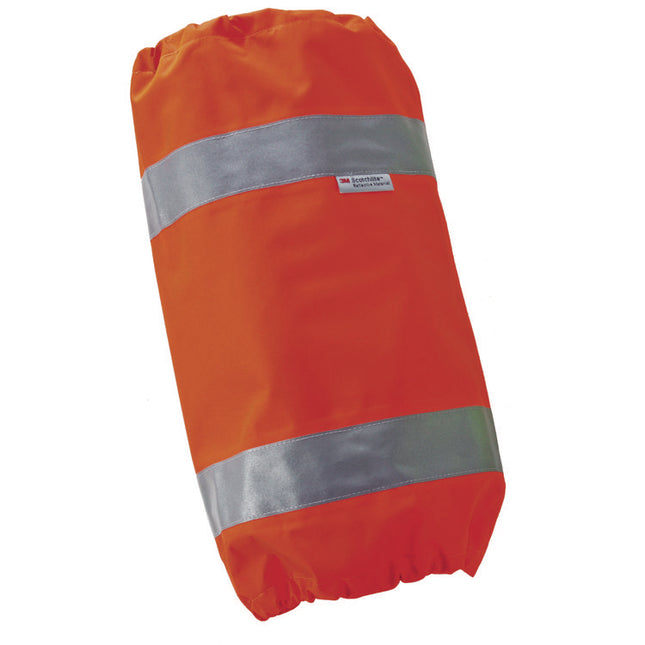 GloWear 8008 Class E Hi-Vis Leg Gaiters, Polyester with Polyurethane Coating, One Size Fits Most, Orange