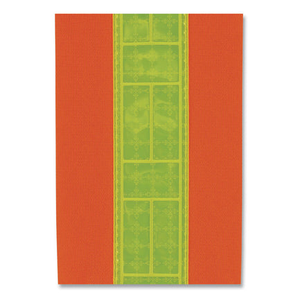 GloWear 8140BA Class 1 Breakaway Sash, Polyester, 3X-Large Plus, Orange
