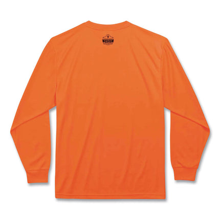 GloWear 8091 Non-Certified Hi-Vis Long Sleeve Shirt, 5X-Large, Orange