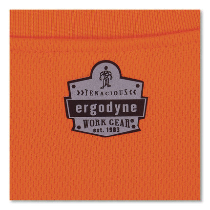GloWear 8091 Non-Certified Hi-Vis Long Sleeve Shirt, 3X-Large, Orange