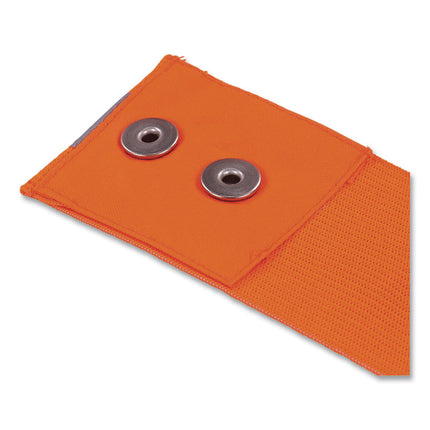 GloWear 8001 Hi-Vis Arm and Leg Band with Snap Closure, Small/Medium, Orange