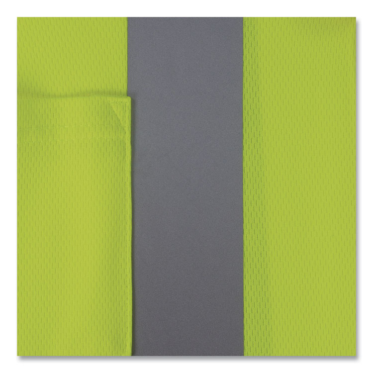 GloWear 8295 Class 2 Hi-Vis Polo Shirt, X-Large, Lime