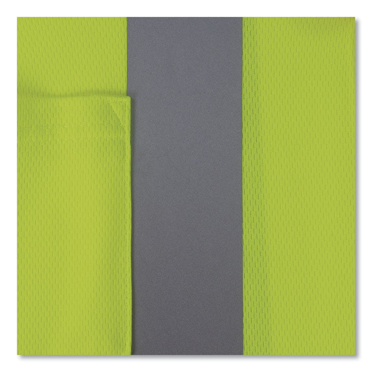 GloWear 8295 Class 2 Hi-Vis Polo Shirt, Small, Lime