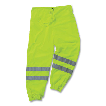 GloWear 8910 Class E Hi-Vis Pants, 2X-Large/3X-Large, Lime