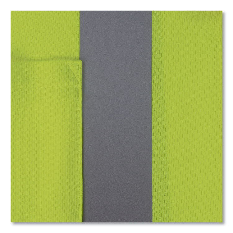 GloWear 8295 Class 2 Hi-Vis Polo Shirt, 5X-Large, Lime
