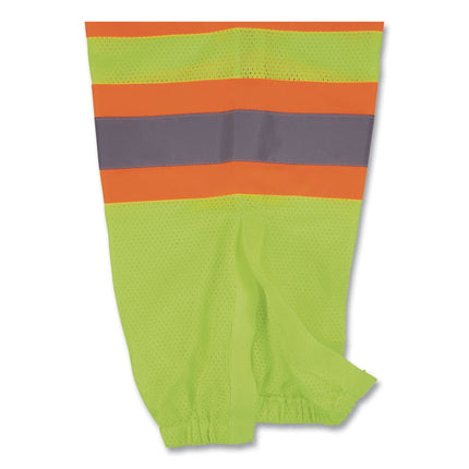 GloWear 8911 Class E Two-Tone Pants, 2X-Large/3X-Large, Lime