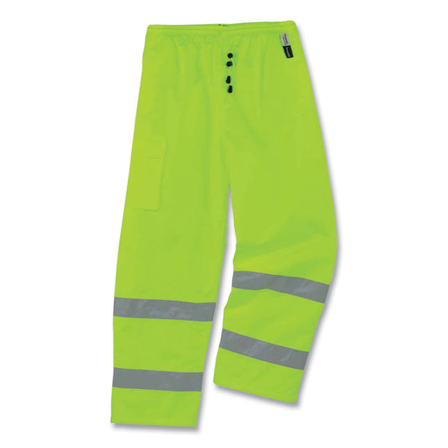 GloWear 8925 Class E Hi-Vis Thermal Pants, 2X-Large, Lime