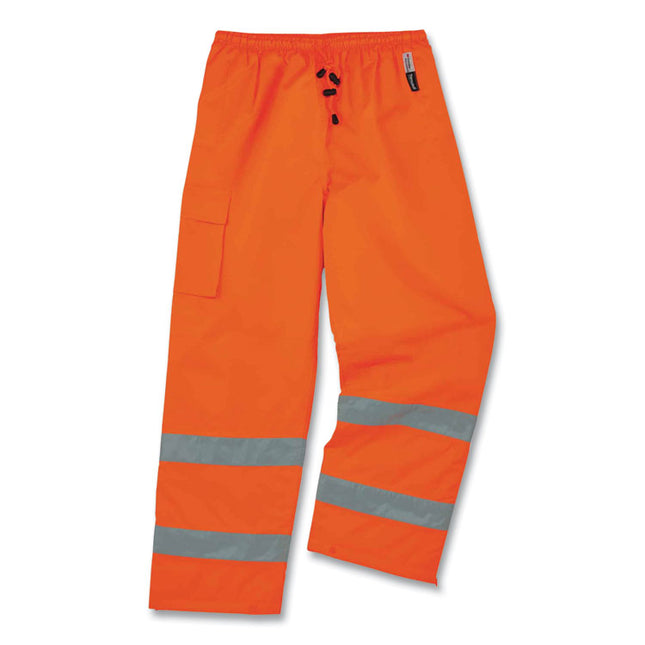 GloWear 8925 Class E Hi-Vis Thermal Pants, X-Large, Orange
