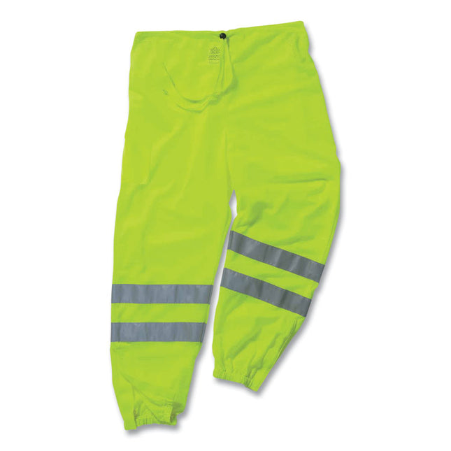 GloWear 8910 Class E Hi-Vis Pants, 4X-Large/5X-Large, Lime