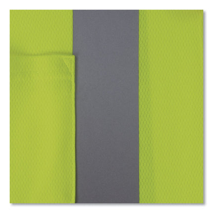 GloWear 8295 Class 2 Hi-Vis Polo Shirt, Large, Lime