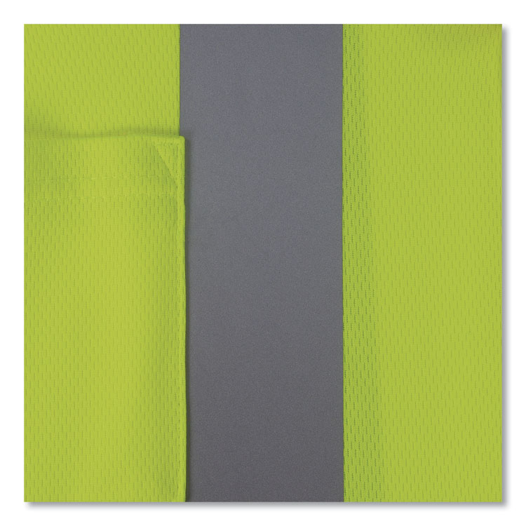 GloWear 8295 Class 2 Hi-Vis Polo Shirt, Large, Lime