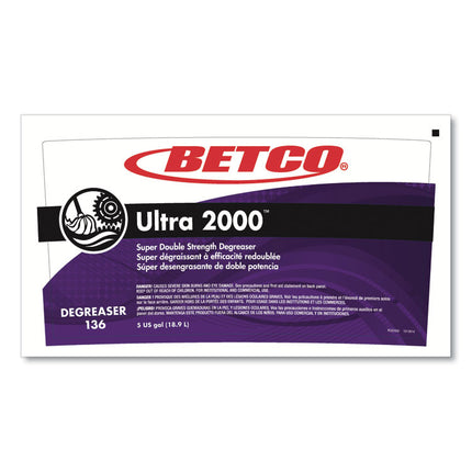 Ultra 2000 Degreaser, Cherry Almond Scent, 5 gal Pail