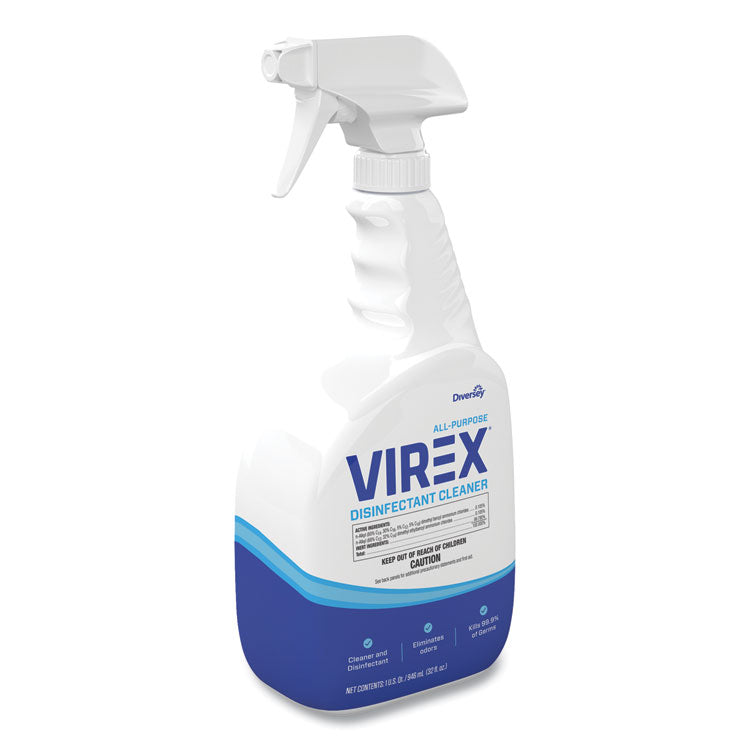 Virex All-Purpose Disinfectant Cleaner, Citrus Scent, 32 Oz Spray Bottle, 8/carton