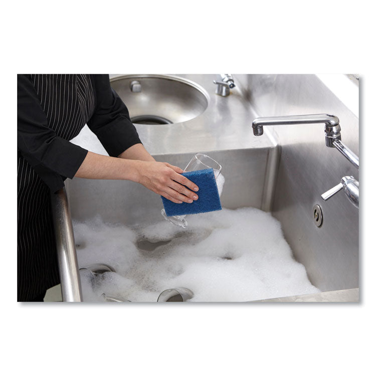 All-Purpose Scouring Pad 9000, 4 X 5.25, Blue, 40/carton