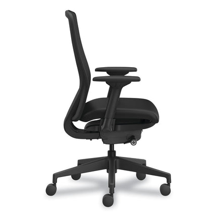 Nucleus Series Recharge Task Chair, Supports Up to 300 lb, 16.63 to 21.13 Seat Height, Black
