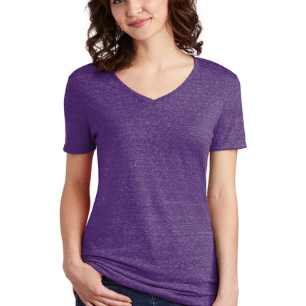 Jerzees  ® Women's Snow Heather Jersey V-Neck T-Shirt 88WV