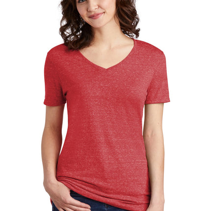 Jerzees  ® Women's Snow Heather Jersey V-Neck T-Shirt 88WV