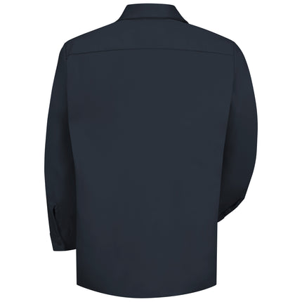 Red Kap® Men's Long Sleeve Wrinkle-Resistant Cotton Work Shirt / SC30DN