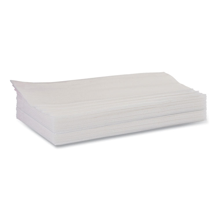 2 in 1 Wiper, 1-Ply, 13" x 21", White, 120/Carton
